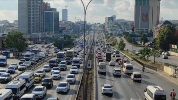 İstanbul trafiğinde bayram tatili öncesinde yoğunluk yaşanıyor