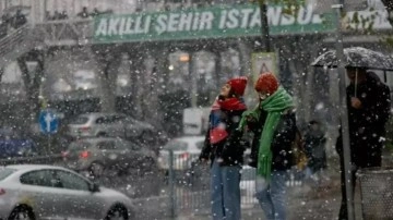 İstanbul'a kar geliyor. Yeni tarih verildi. Çok az kaldı