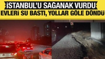 İstanbul'da sağanak etkili oluyor