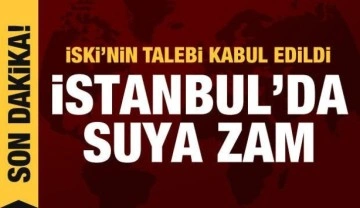 İstanbul'da suya yüzde 29 zam