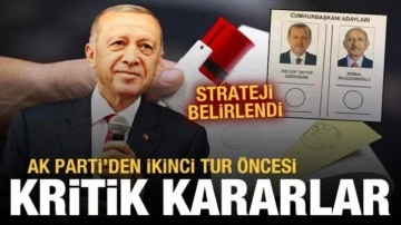 İşte AK Parti'nin ikinci tur yol haritası