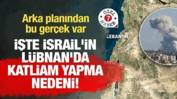 İşte İsrail'in Lübnan'da katliam yapma nedeni! Arka planından bu gerçek var