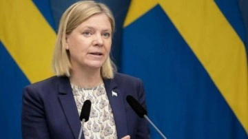 İsveç Başbakanı Andersson'dan Başkan Erdoğan'a tam destek