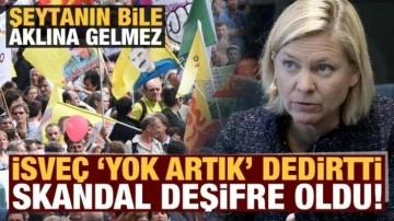 İsveç'te 'yok artık' dedirten skandal: PKK'ya para akışı deşifre oldu;!