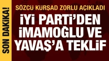 İYİ Parti: İmamoğlu ile Yavaş'a Cumhurbaşkanı Yardımcılığı adaylığı teklif edildi