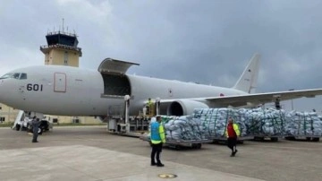 Japonya, Türkiye'ye ilk yardım uçuşunu tamamladı