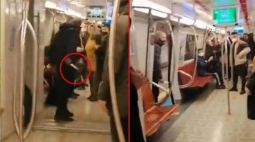 Kadıköy metroda kadın yolculara bıçak çeken sanığın cezası belli oldu!