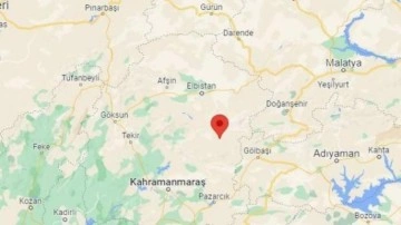 Kahramanmaraş'ta deprem meydana geldi