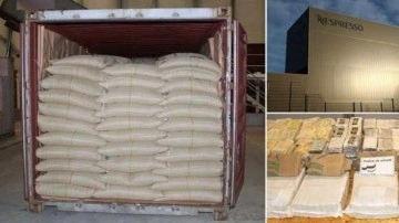 Kahve çuvallarından 500 kg kokain çıktı