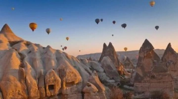 Kapadokya'yı 4 milyona yakın turist gezdi