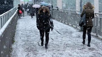 Kar yağışı İstanbul'a geri dönüyor! Meteoroloji tarih verdi