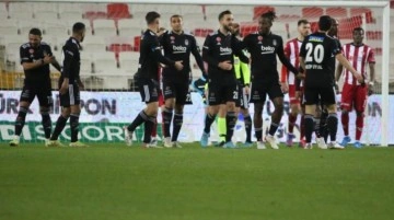 Kara Kartal'ın bileği bükülmüyor! Beşiktaş, Sivas karşısında seriyi bozmadı