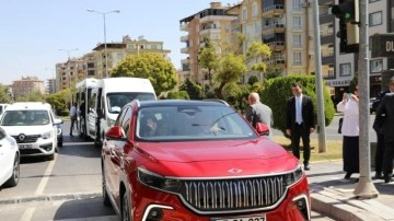 Kardeş Şehir Duisburd Belediye Başkanı Togg ile Gaziantep turu yaptı