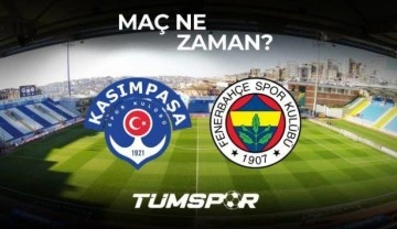 Kasımpaşa Fenerbahçe maçı ne zaman, saat kaçta ve hangi kanalda? Kasımpaşa FB Süper Lig...