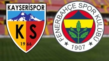 Kayserispor Fenerbahçe CANLI İZLE