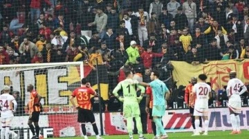 Kayserispor-Galatasaray maçındaki olaylarda yeni gelişme! 10 taraftar...