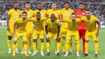 Kayserispor, puanla tanıştı