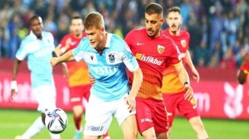Kayserispor - Trabzonspor! İlk 11'ler