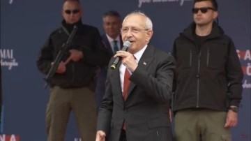 Kemal kılıçdaroğlu Samsun mitingine çelik yelekle çıktı! Özel tim sahnede bekledi