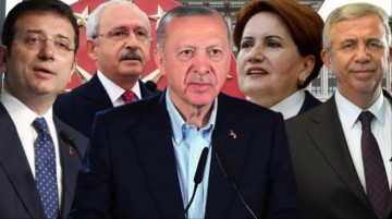 Kılıçdaroğlu, Akşener, İmamoğlu ve Yavaş tek tek rakip gösterildi! Son anketin sonucu Cumhurbaşkanı