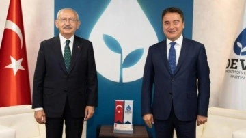 Kılıçdaroğlu ve Babacan bir araya geldi