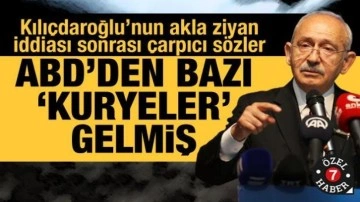 Kılıçdaroğlu'nun "akla ziyan" iddialarına yanıt: Belli ki ABD'den bazı kuryeler