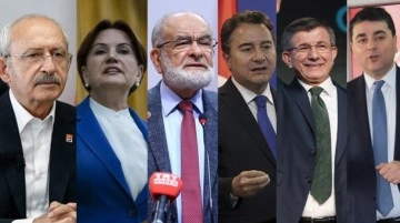 Kılıçdaroğlu'nun daveti üzerine 6 muhalefet lideri ilk kez bir araya gelecek