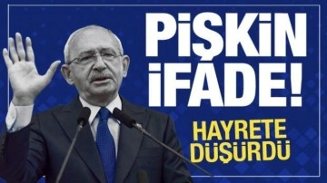 Kılıçdaroğlu'nun pişkin sözleri 'pes' dedirtti!