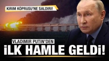 Kırım Köprüsü'nde patlama! Putin'den flaş hamle!