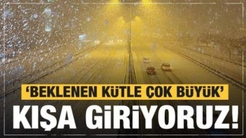 Kış yeni başlıyor! Kar yağışı geliyor! Beklenen kütle büyük