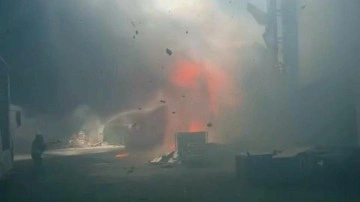 Kocaeli'de fabrika yangını: Çok sayıda ekip bölgede!