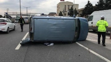 Kocaeli'de bayram ziyareti yolunda kaza: 3'ü çocuk 8 yaralı