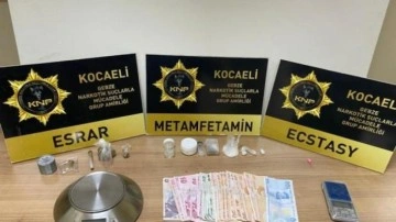 Kocaeli'de uyuşturucu operasyonu: 10 gözaltı