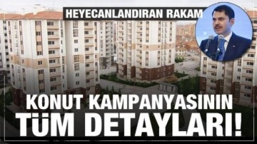 Konut kampanyasının tüm detayları! Bakan Kurum sayı ve tarih verdi