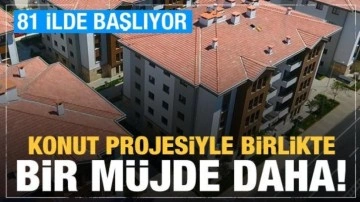 Konutların yanında TOKİ'den bir müjde daha! 81 ilde başlıyor