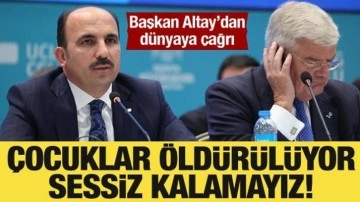 Konya Belediye Başkanı Altay'dan Gazze tepkisi: Sessiz kalamayız!