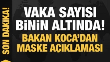 Koronavirüs tablosu açıklandı! Vaka sayısı binin altında! Maske yasağı kalktı mı?