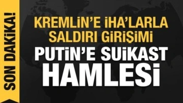 Kremlin'e İHA'larla saldırı girişimi: Putin'e suikast hamlesi