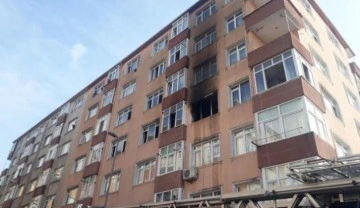 Küçükçekmece’de yangın paniği: 6 kişi binada mahsur kaldı