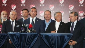 Kulüpler Birliği'nde Ali Koç ve Dursun Özbek arasında flaş tartışma! Yabancı sınırı...