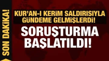 Kur'an-ı Kerim saldırısıyla gündeme gelmişlerdi! Paludan ve Wagensveld'e soruşturma!