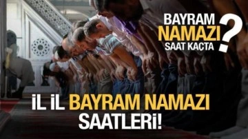 Kurban Bayramı namaz saatleri (9 Temmuz Cumartesi) - Diyanet İl İl namaz vakitleri açıklandı