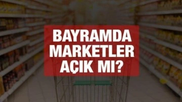 Kurban Bayramında marketler açık mı? | A101, ŞOK, BİM çalışma saatleri 2022!