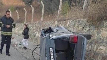 Kuşadası’nda trafik kazası: Bir kişi yaralandı