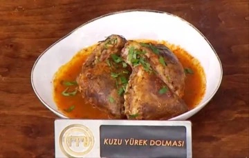 Kuzu yürek dolması tarifi! MasterChef Kuzu yürek dolması nasıl yapılır?