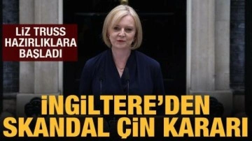 Liz Truss, Çin'i 'tehdit' ilan edecek