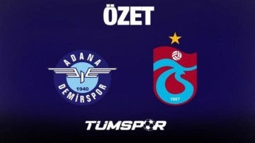 MAÇ ÖZETİ | Adana Demirspor 1-3 Trabzonspor