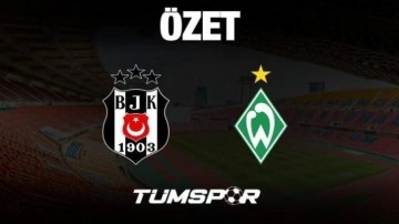 MAÇ ÖZETİ | Beşiktaş 2-1 Werder Bremen