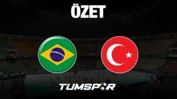 MAÇ ÖZETİ | Brezilya 3-1 Türkiye (Voleybol Milletler Ligi)
