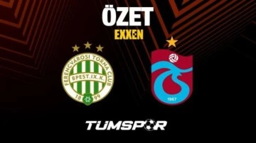 MAÇ ÖZETİ | Ferençvaroş 3-2 Trabzonspor (Goller, EXXEN, YouTube, UEFA Avrupa Ligi)